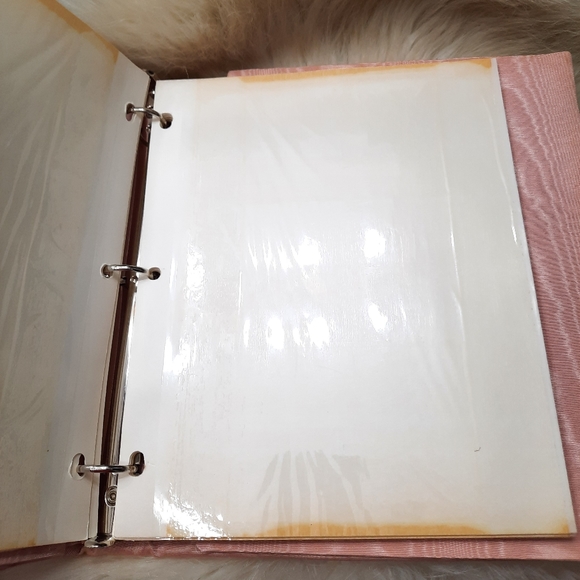 ~{Vintage}~ Fabric wrapped applique photo album. - Picture 6 of 9